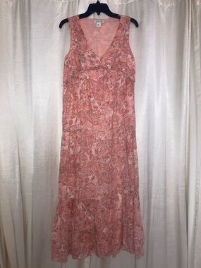 Rachel Zoe Soft Peach Dress. Size Small. Fits Full Medium.